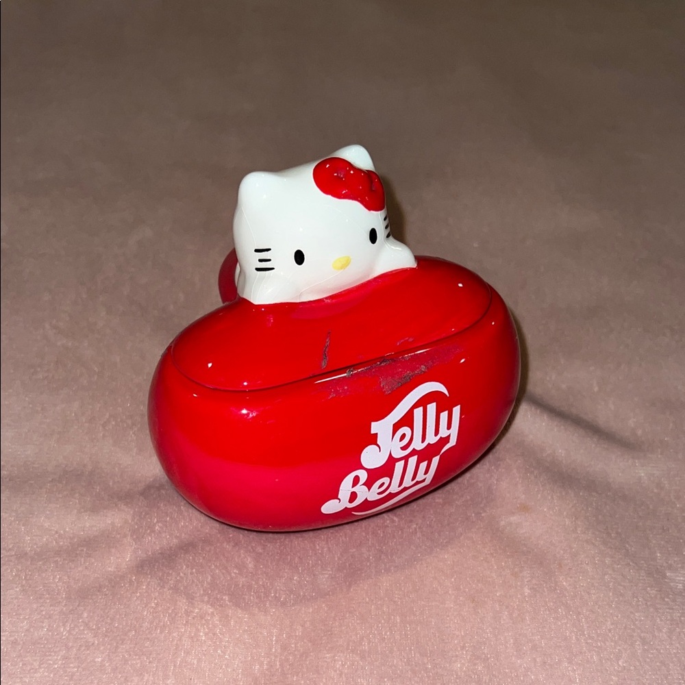 Hello Kitty Jelly Belly Red Container